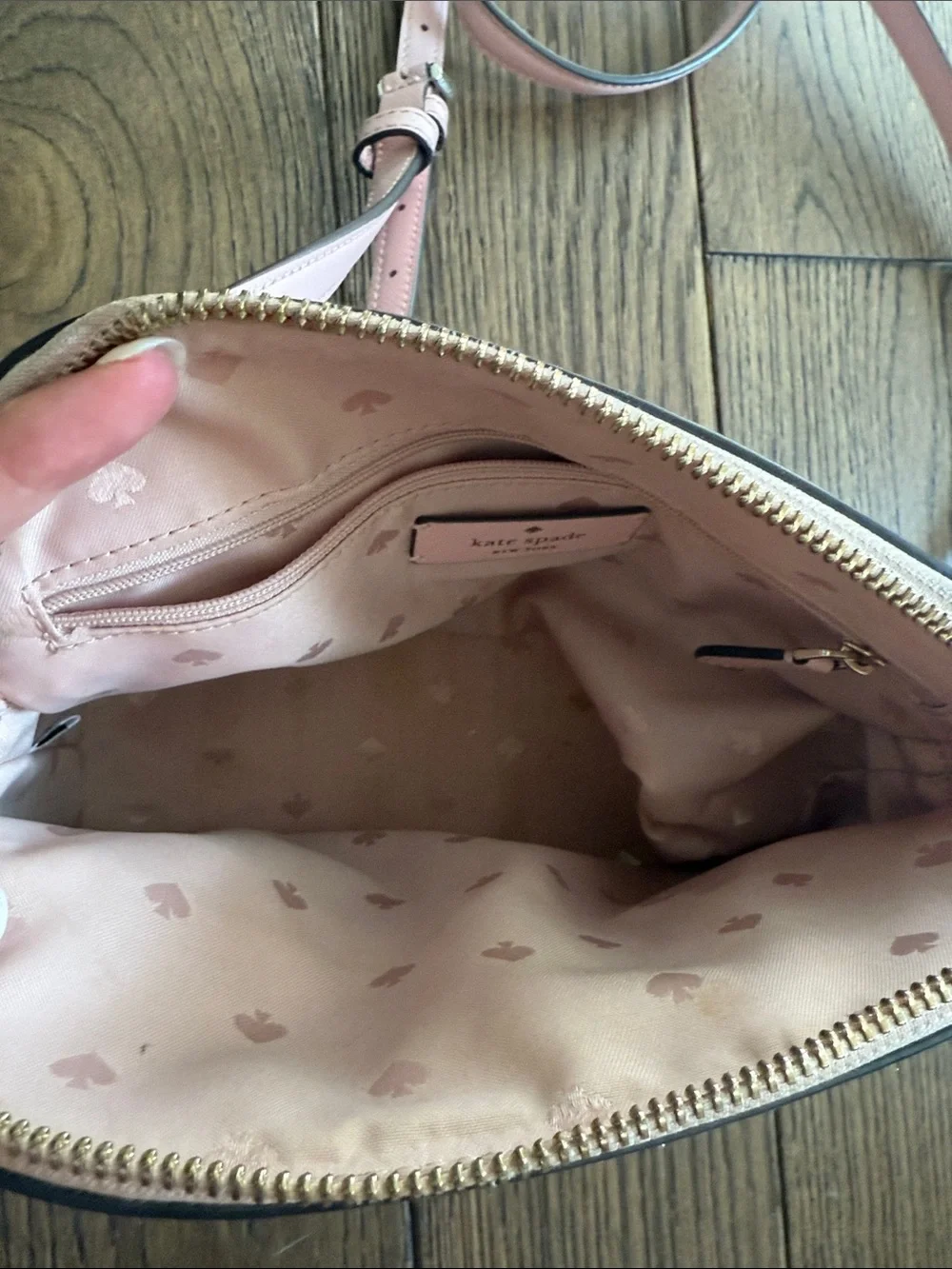 kate spade New York Blush Pink Dome Crossbody Bag